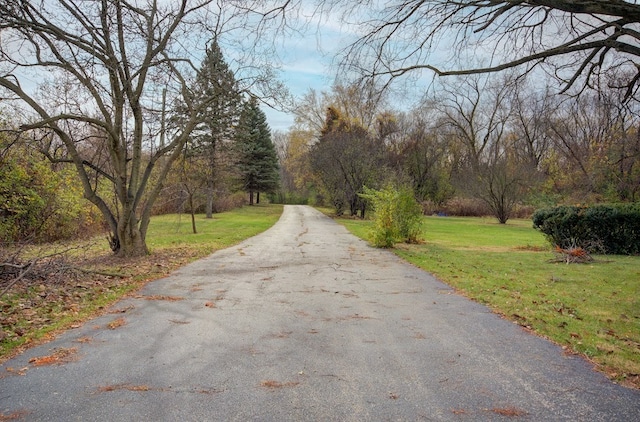 view of road