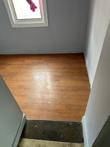 interior space with light wood-type flooring