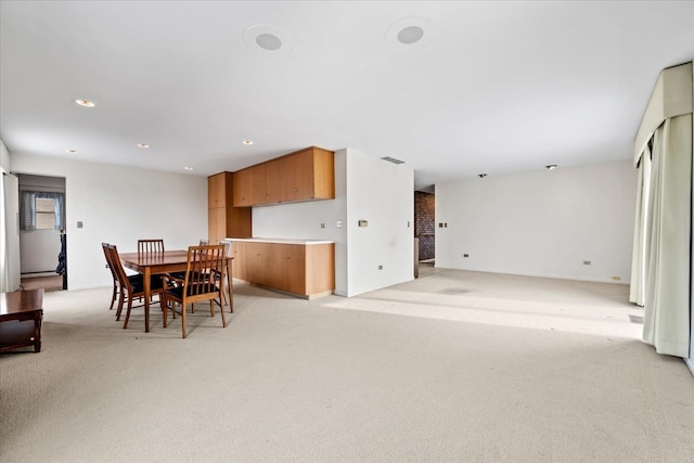 1730 W Galena Blvd Unit 402E, Aurora, IL 60506 - dining area featuring light colored carpet