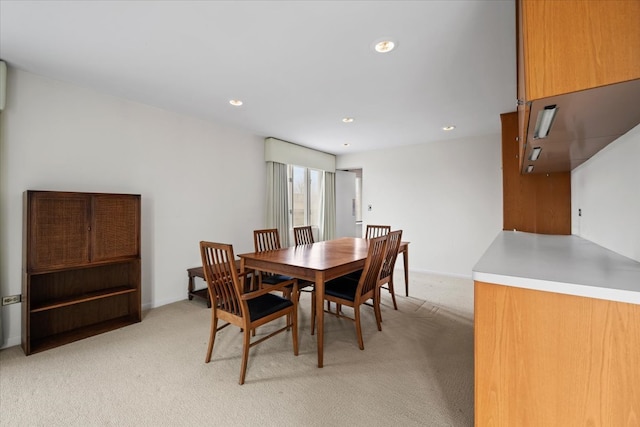 1730 W Galena Blvd Unit 402E, Aurora, IL 60506 - dining space featuring light colored carpet