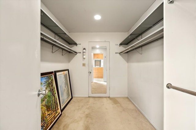 1730 W Galena Blvd Unit 402E, Aurora, IL 60506 - walk in closet with light colored carpet