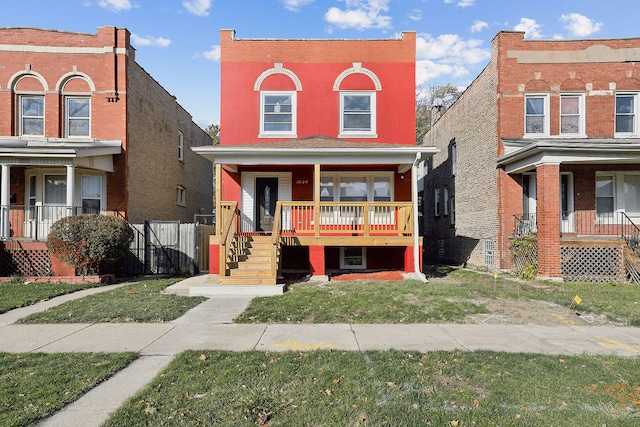 view of townhome / multi-family property