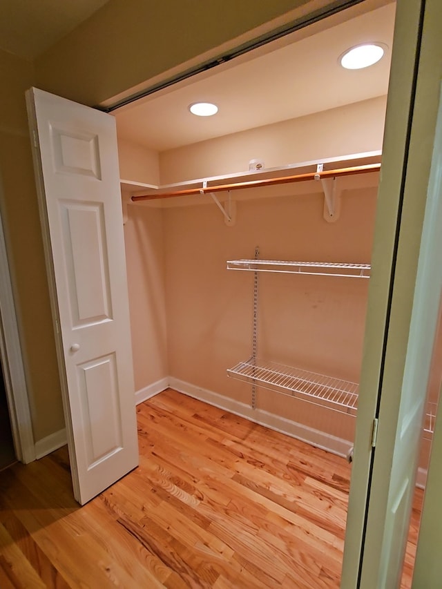 view of closet