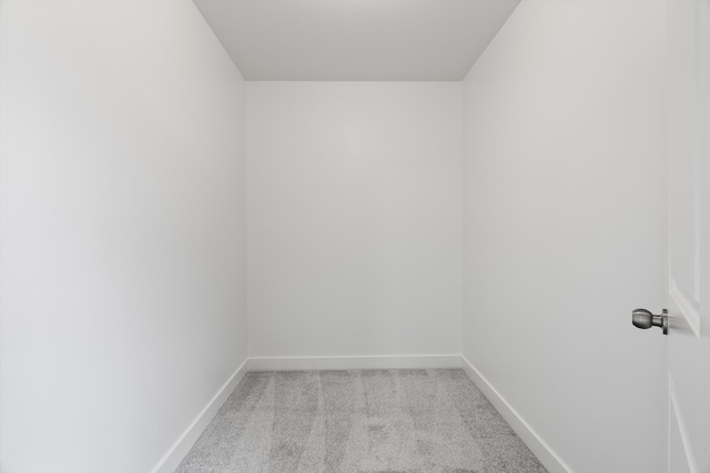 empty room with light carpet