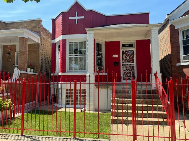 view of front of house with a porch