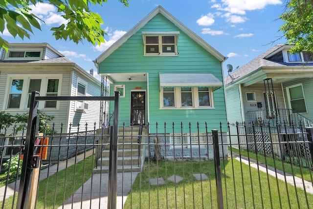 bungalow-style home featuring a porch