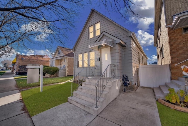 view of bungalow-style house