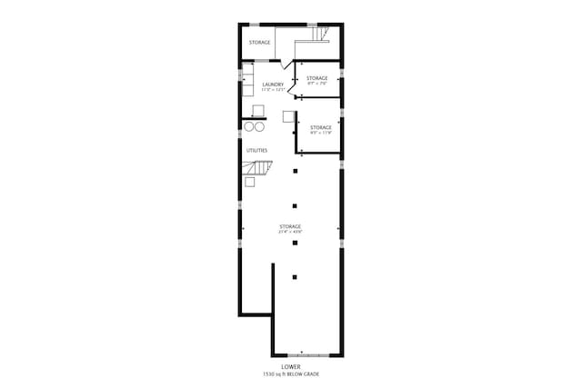 5092 W Monroe St, Chicago, IL 60644 - floor plan / room layout