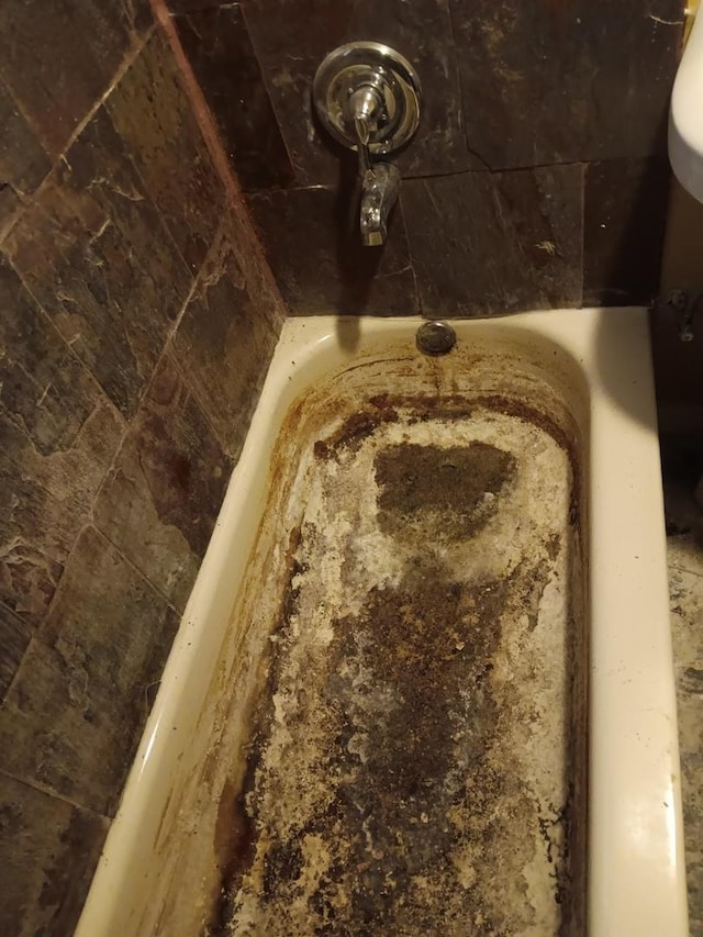 1436 S Karlov Ave, Chicago, IL 60623 - bathroom view of a sink and a shower
