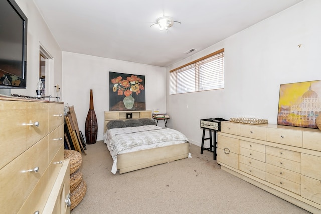 bedroom featuring carpet floors