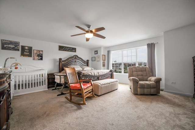 26864 W Wedgewood Ln, Channahon, IL 60410 - carpeted bedroom with ceiling fan