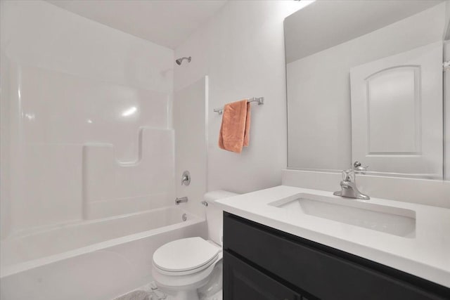 26864 W Wedgewood Ln, Channahon, IL 60410 - bathroom with toilet, vanity, and washtub / shower combination