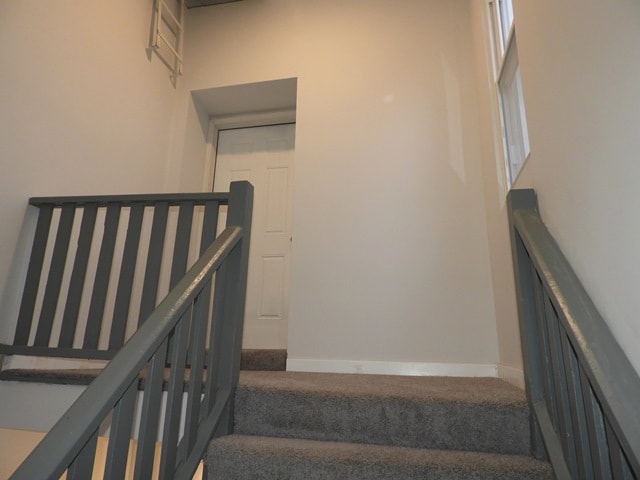 view of staircase