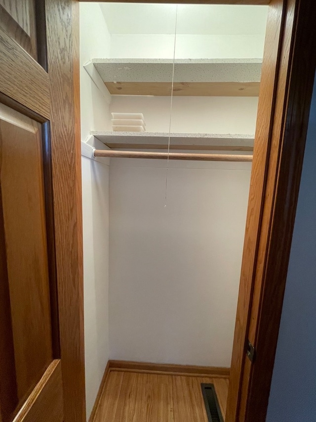 view of closet