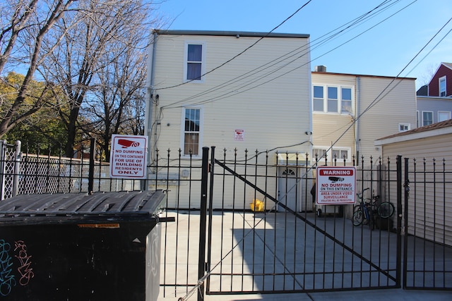 view of gate