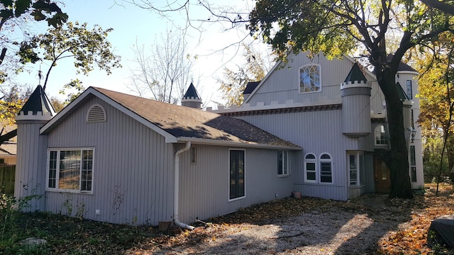 view of rear view of house