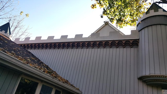 view of home's exterior featuring a gate