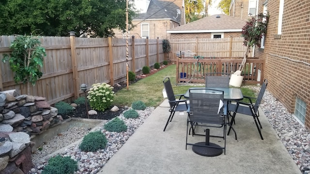 view of patio / terrace