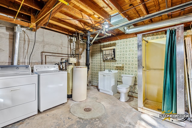 laundry room featuring independent washer and dryer