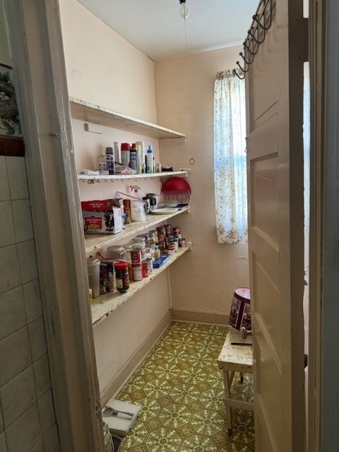 view of pantry