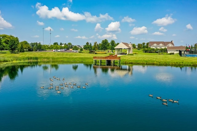 property view of water