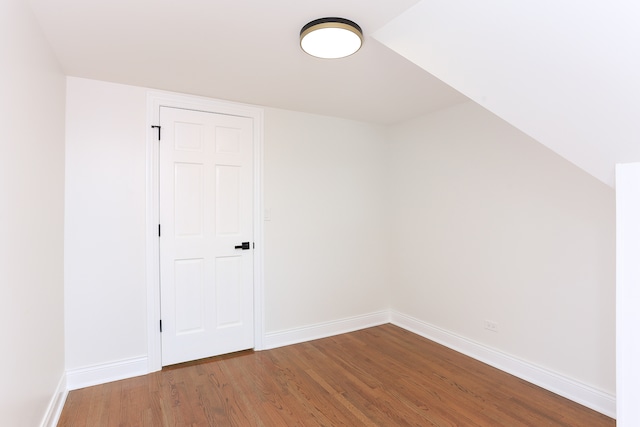 bonus room featuring wood-type flooring