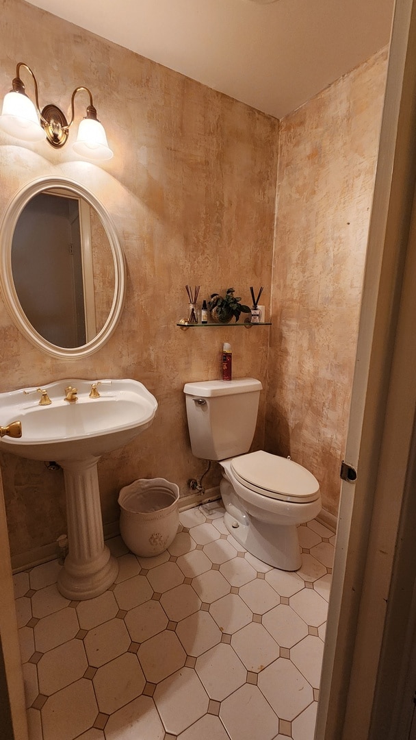 bathroom with toilet