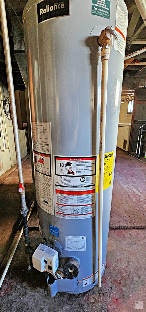 utilities with water heater