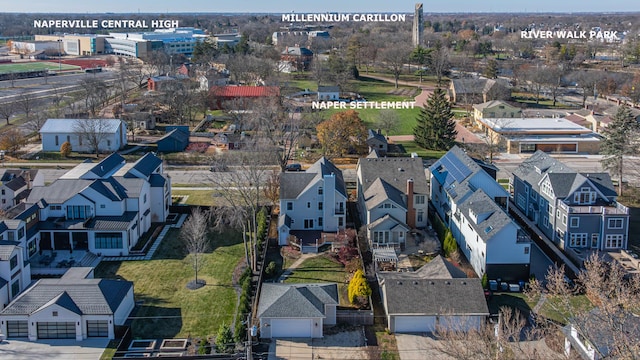 bird's eye view