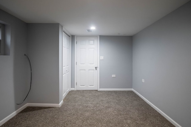 8138 S Harper Ave, Chicago, IL 60619 - finished basement featuring carpet and baseboards