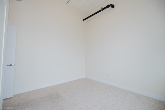 unfurnished room with carpet