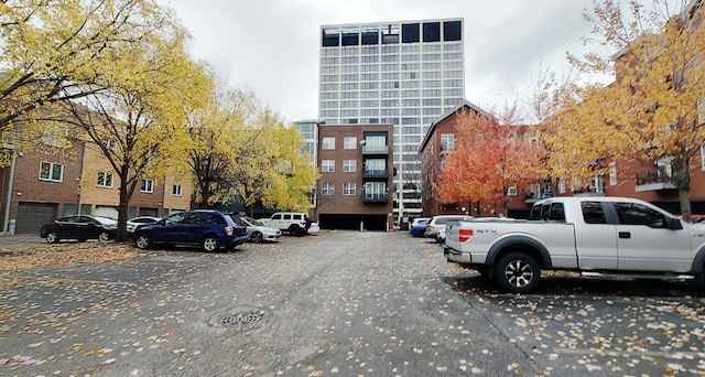 view of car parking