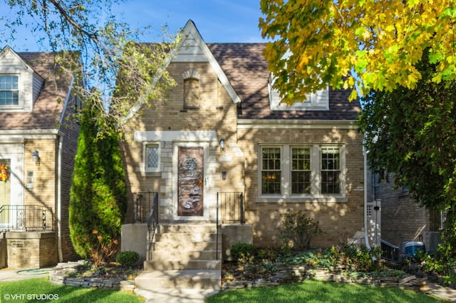 view of english style home