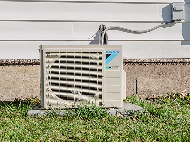 exterior details featuring ac unit