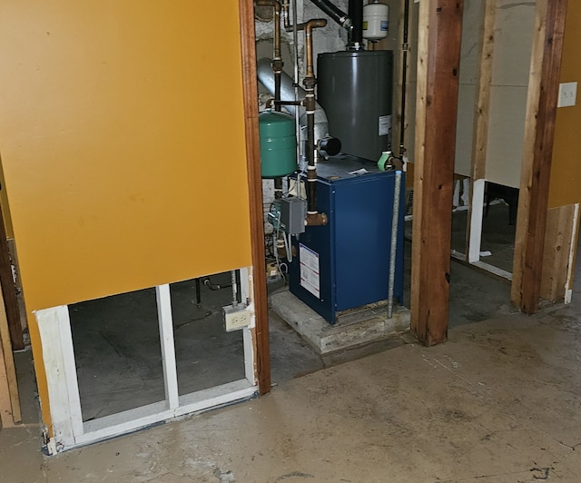 utilities with gas water heater