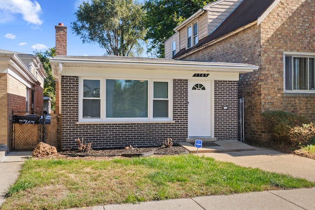 view of front of house