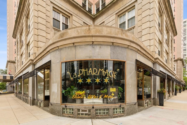 view of exterior entry