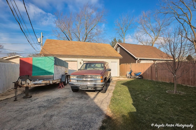 exterior space featuring a yard