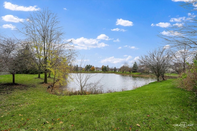 property view of water