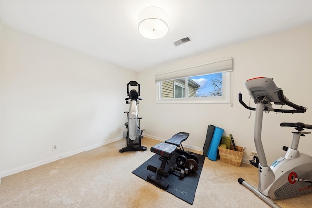 view of exercise room