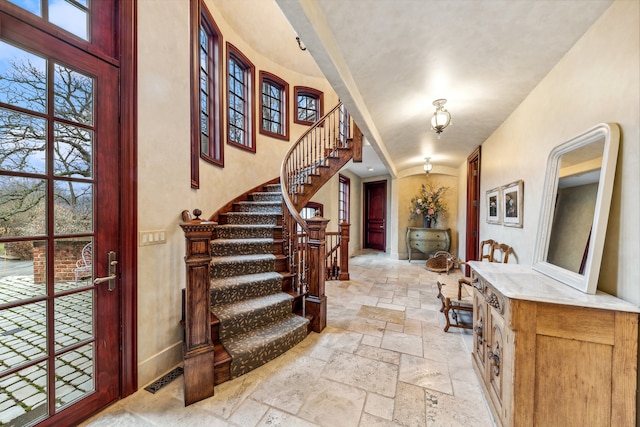 view of entrance foyer