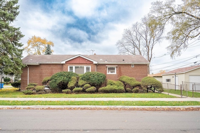 view of property exterior with a lawn