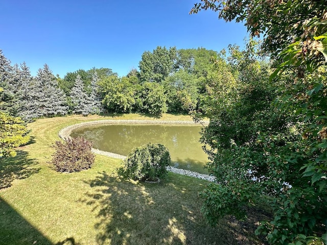 view of water feature