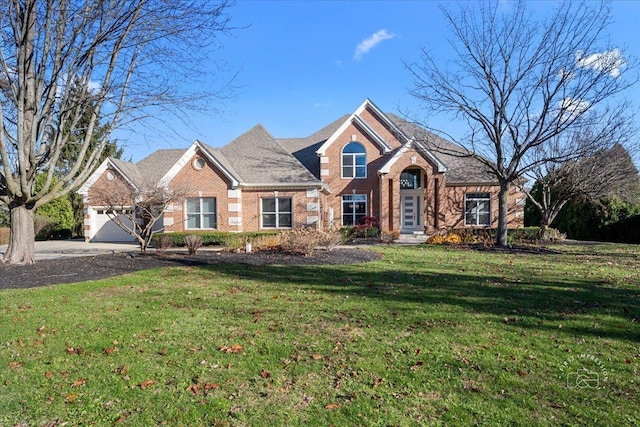 view of property with a front yard