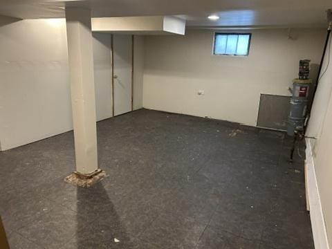 833 Hickory St, Waukegan, IL 60085 - view of basement