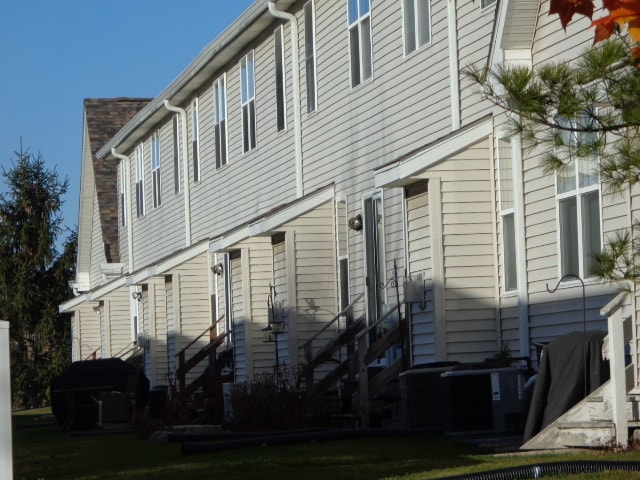 view of back of property