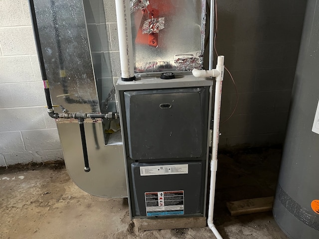 utilities with gas water heater