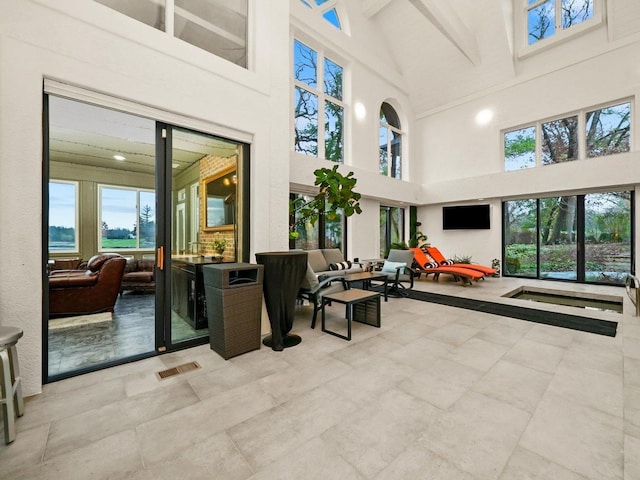 51 Hillburn Ln, North Barrington, IL 60010 - lobby with a towering ceiling