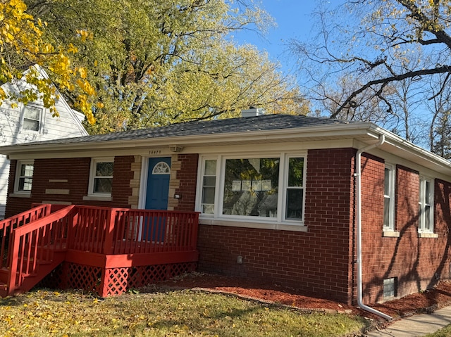 view of front of house