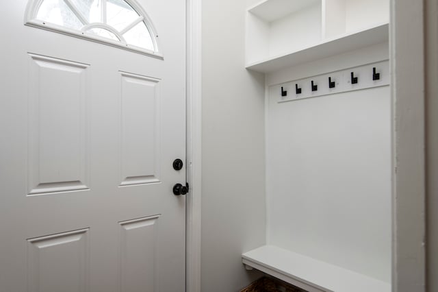 view of mudroom